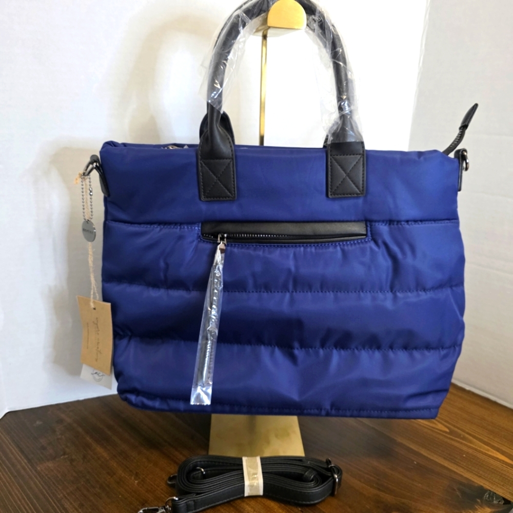 AMPERE CREATIONS Puffer Tote Or Crosbbody NEW With Tags